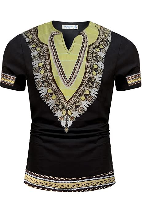 Kente Printed Patchwork Shirt